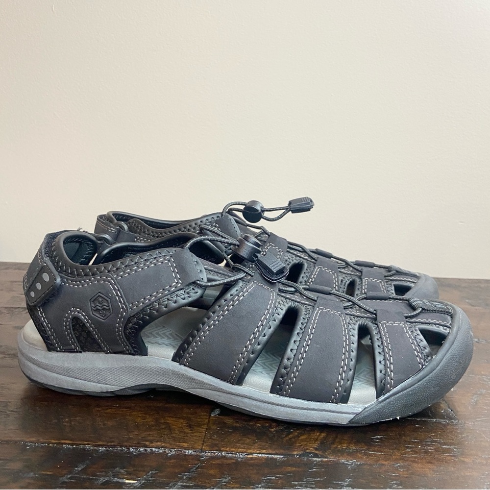 Khombu Men’s Travis Active Sandal Black Size 9